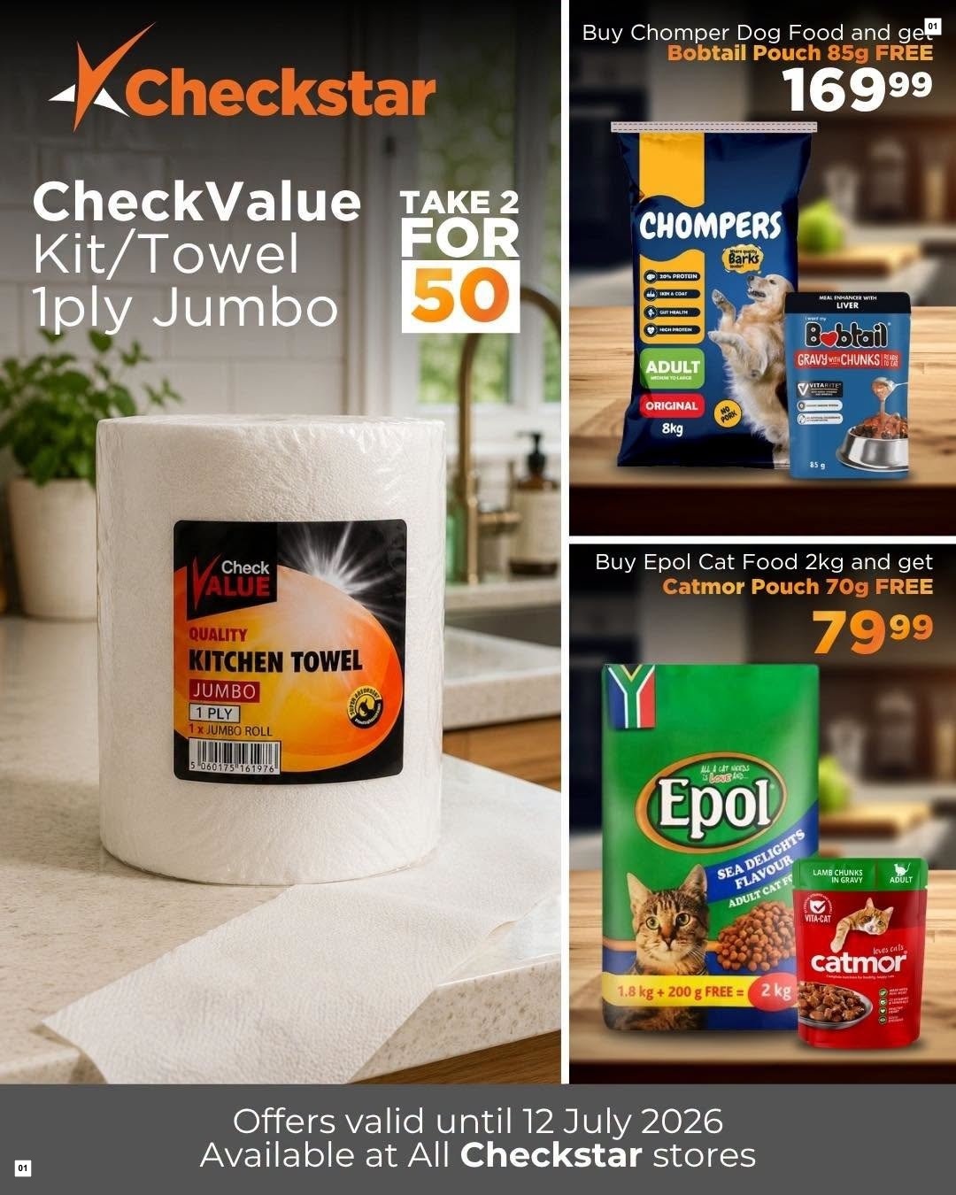 Checkstar Specials 02 Jul - 12 Jul