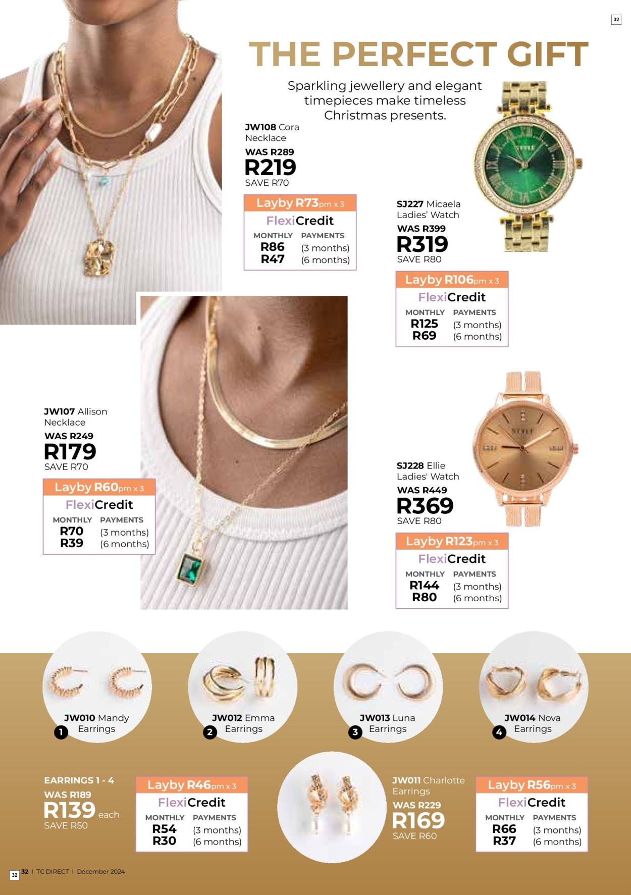 Table Charm Direct Specials 01 Dec - 31 Dec - Page 32