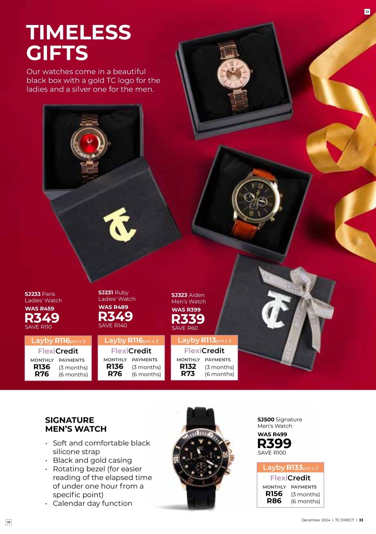 Table Charm Direct Specials 01 Dec - 31 Dec - Page 33
