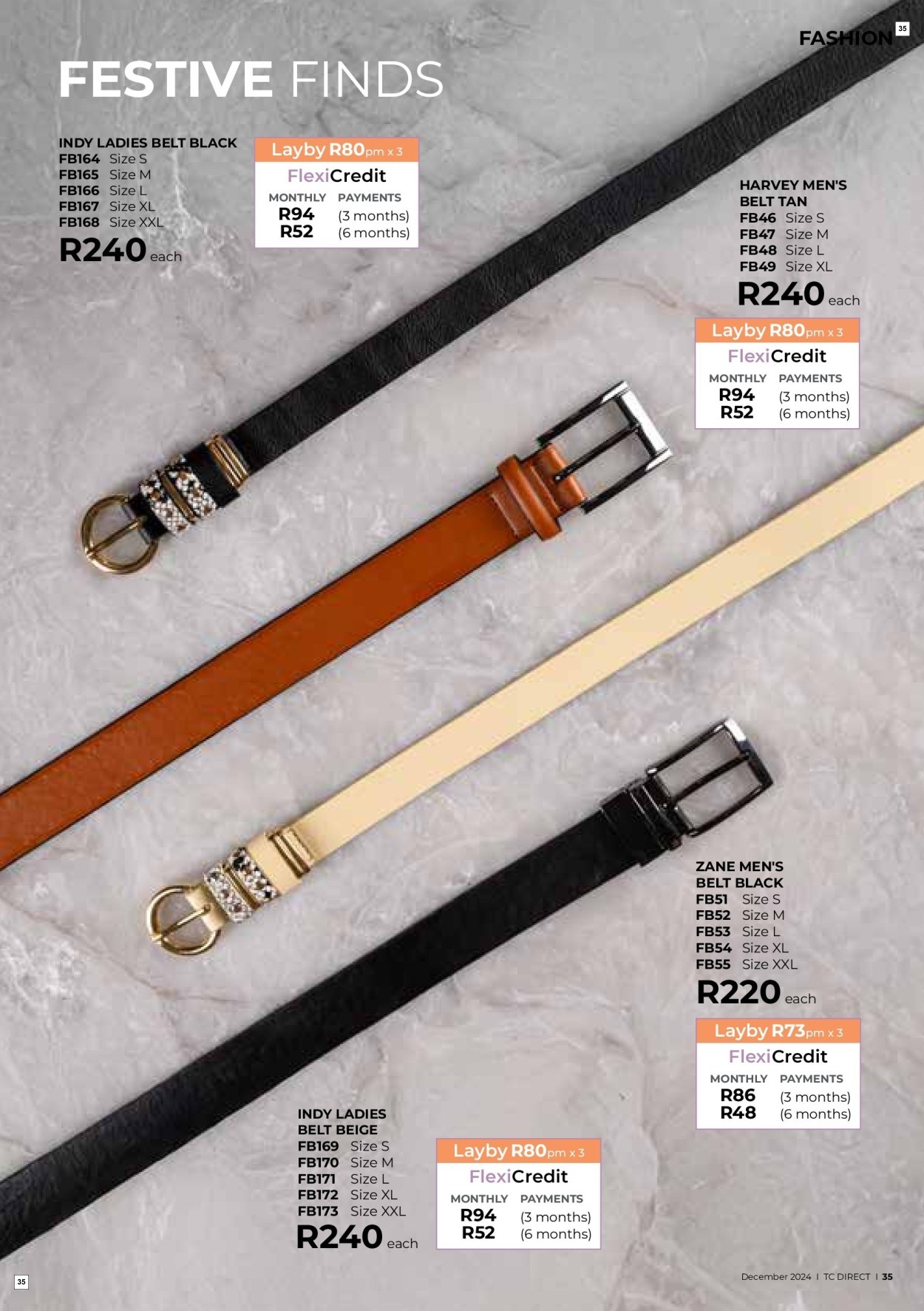 Table Charm Direct Specials 01 Dec - 31 Dec - Page 35