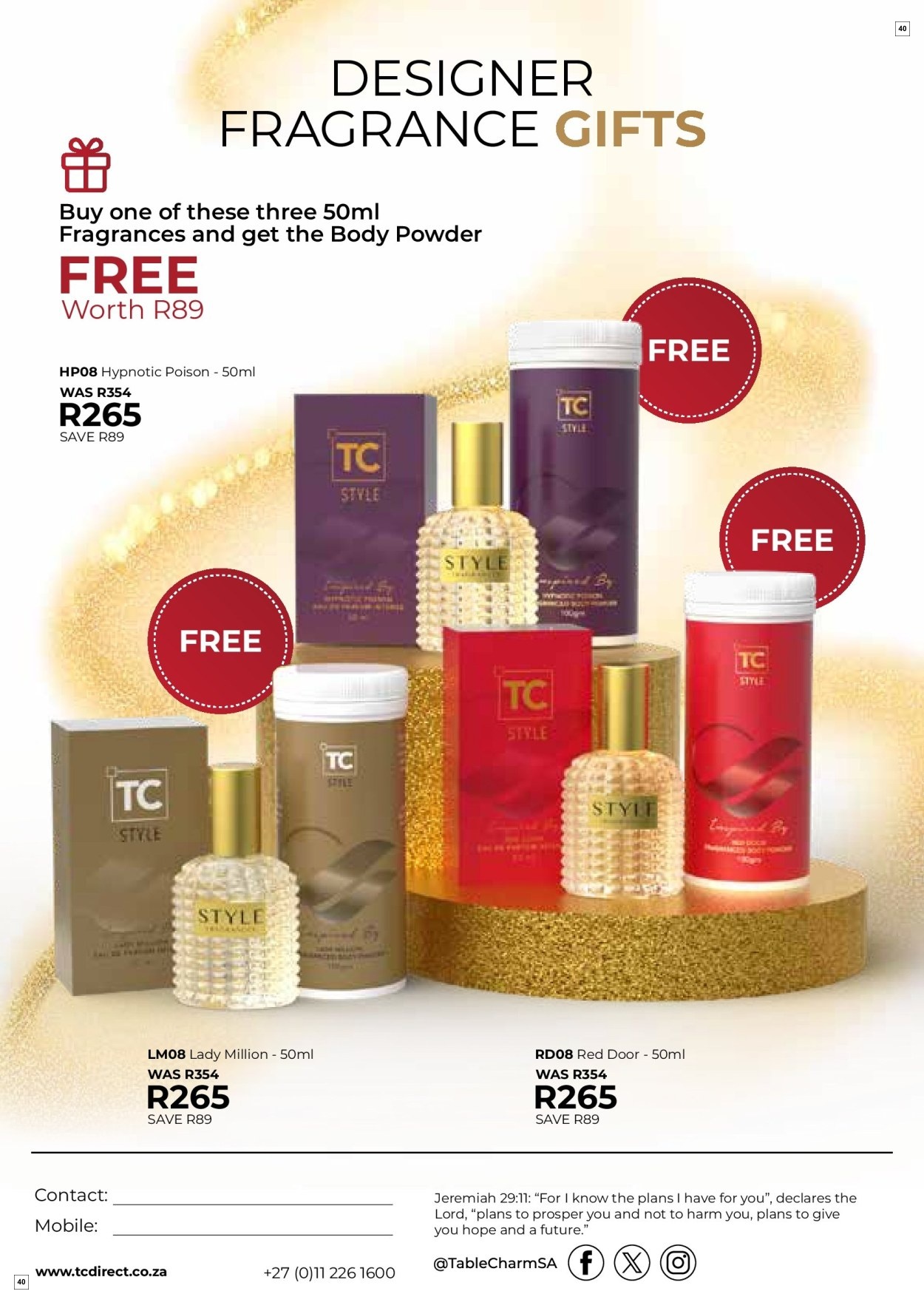 Table Charm Direct Specials 01 Dec - 31 Dec - Page 40