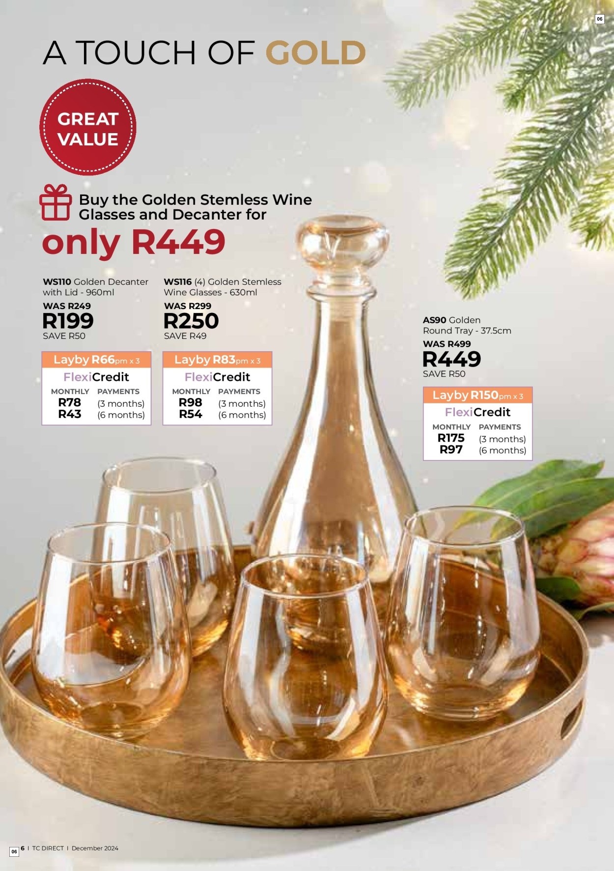 Table Charm Direct Specials 01 Dec - 31 Dec - Page 6