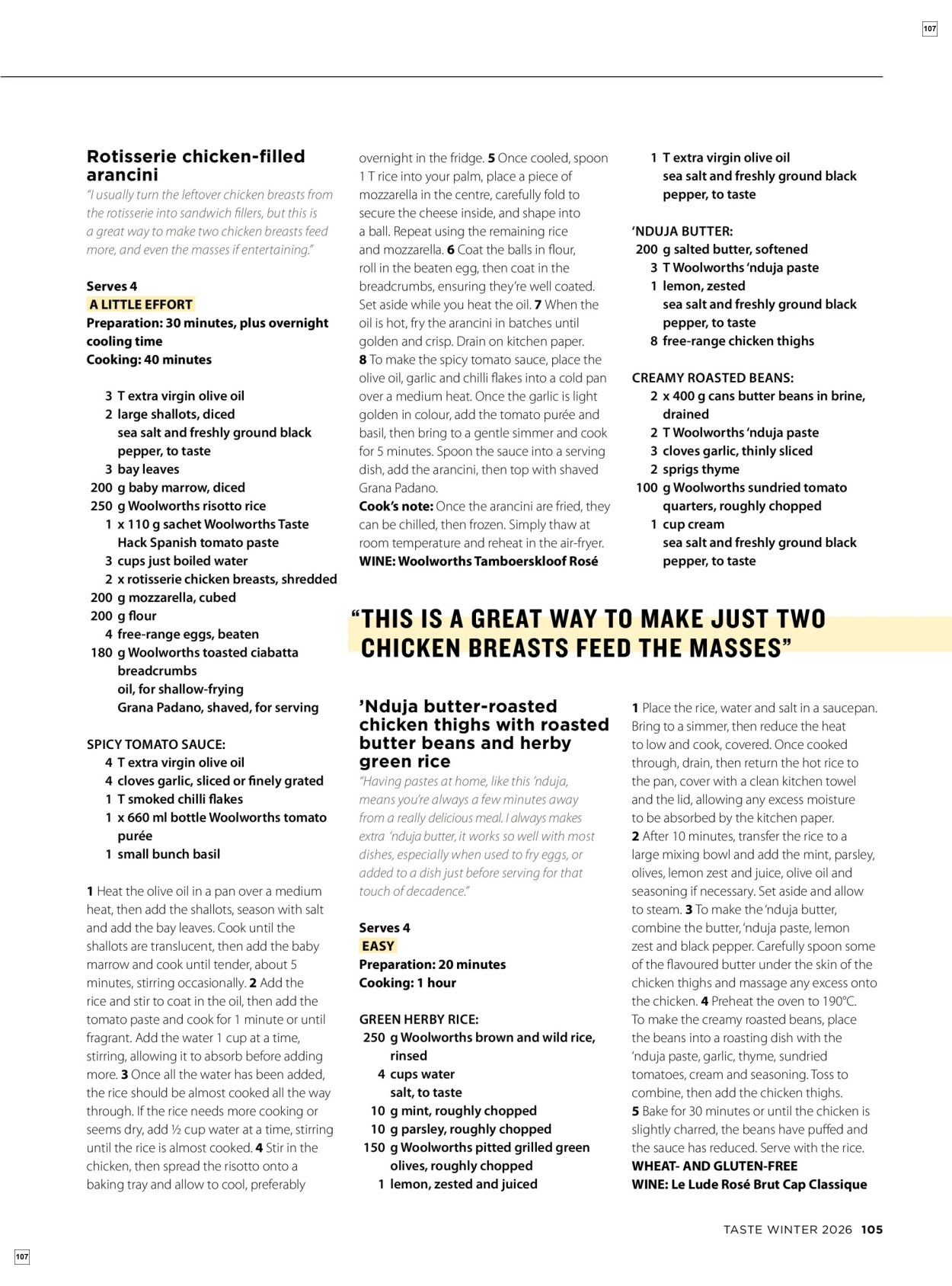 Woolworths Taste - Page 107
