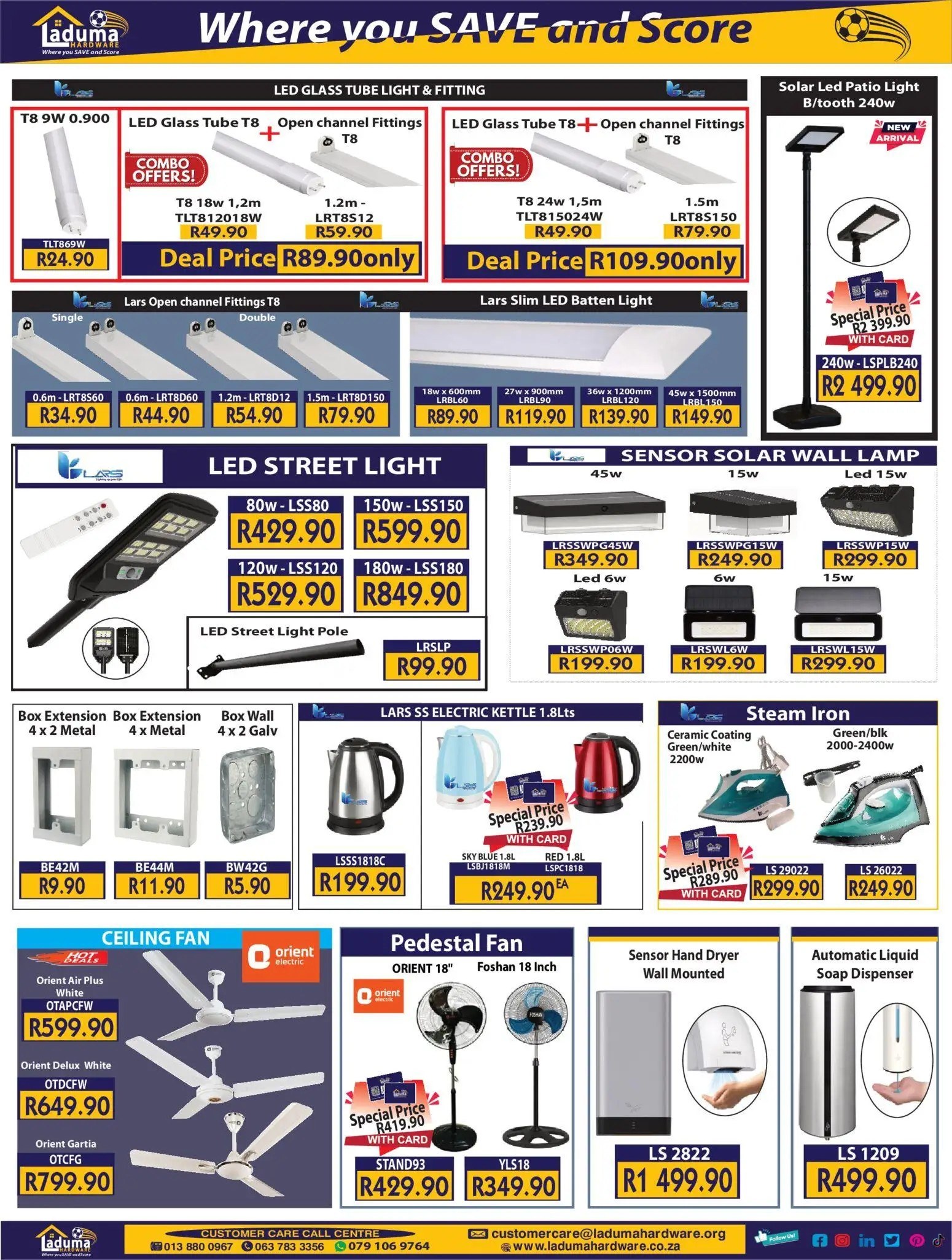 Laduma Hardware Specials 01 Apr - 24 May - Page 18