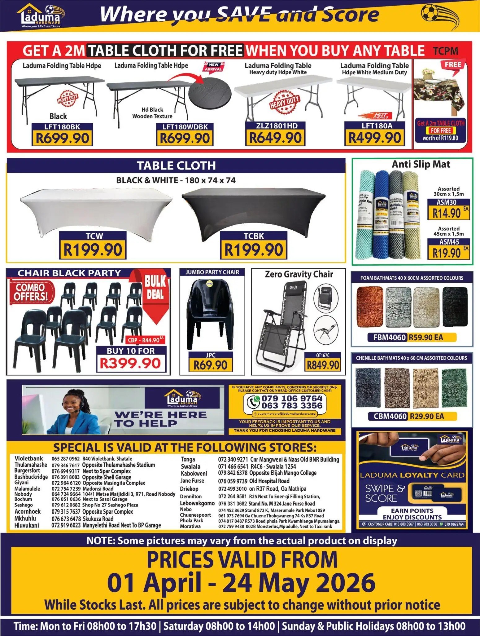 Laduma Hardware Specials 01 Apr - 24 May - Page 24