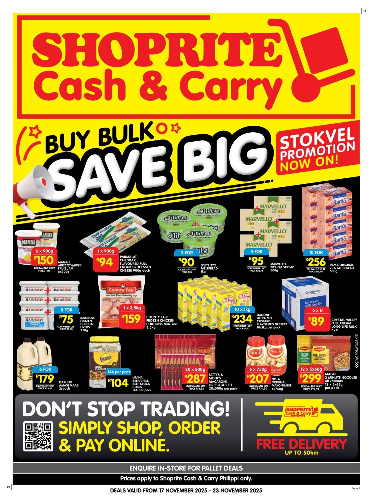 Shoprite Christmas Savings Gauteng