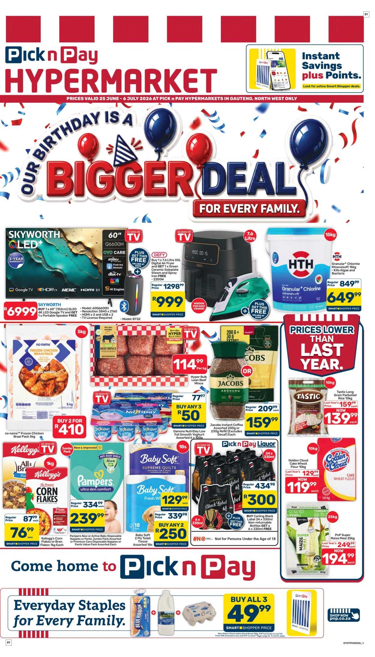 Pick N Pay Hypermarket Hypermarket Birthday Specials