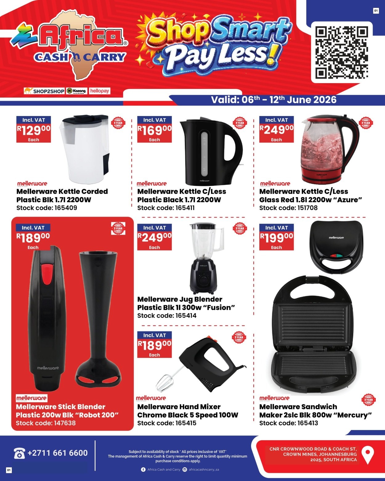 Africa Cash & Carry Catalogue - Saturday Promo