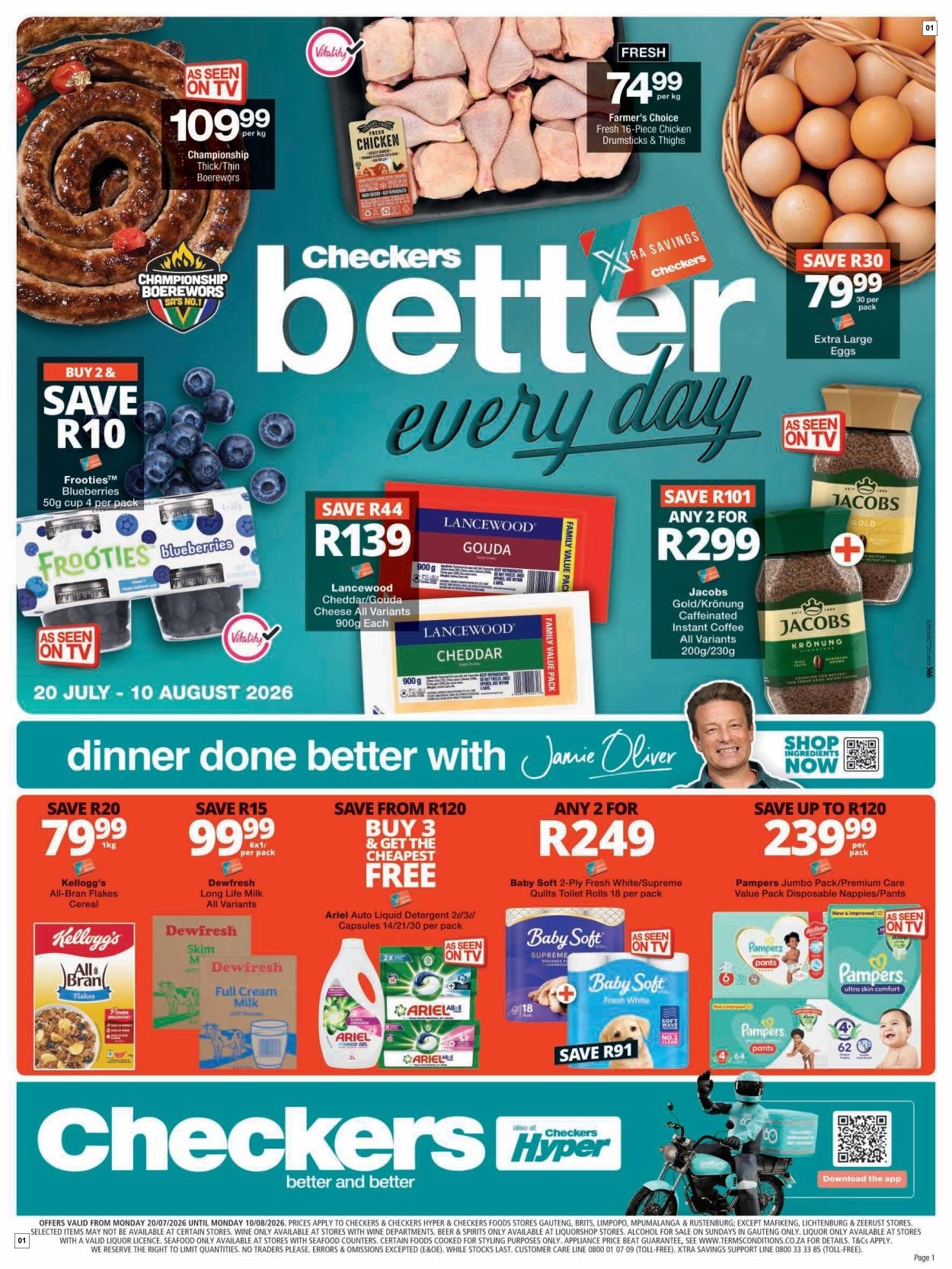 Checkers specials