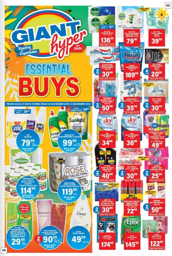Giant Hyper Specials 20 Nov - 08 Dec - Page 5