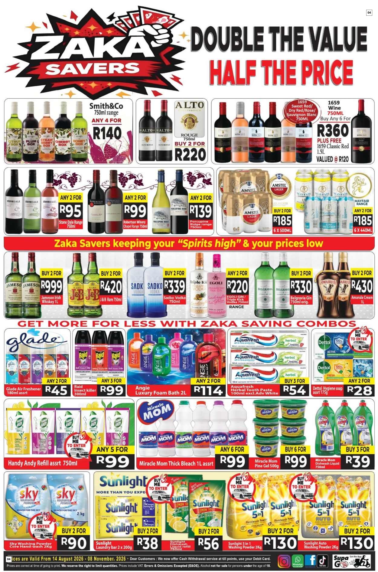 Supa Store Specials 14 Aug - 08 Nov - Page 4