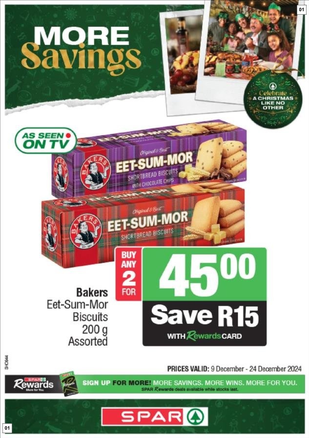 Spar Store Specials