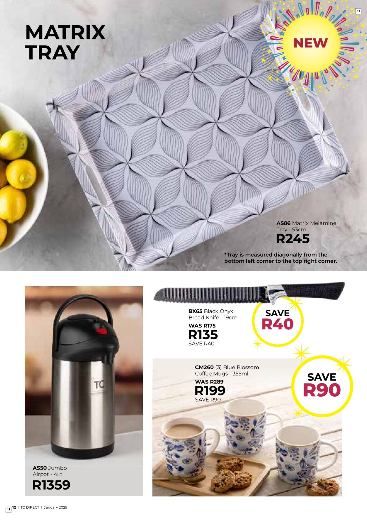 Table Charm Direct Specials 01 Jan - 31 Jan - Page 12
