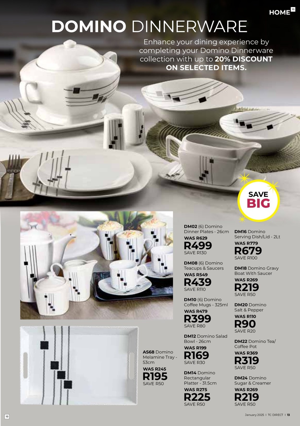 Table Charm Direct Specials 01 Jan - 31 Jan - Page 13