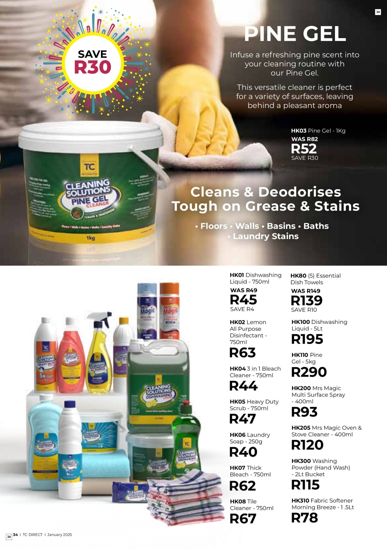 Table Charm Direct Specials 01 Jan - 31 Jan - Page 34