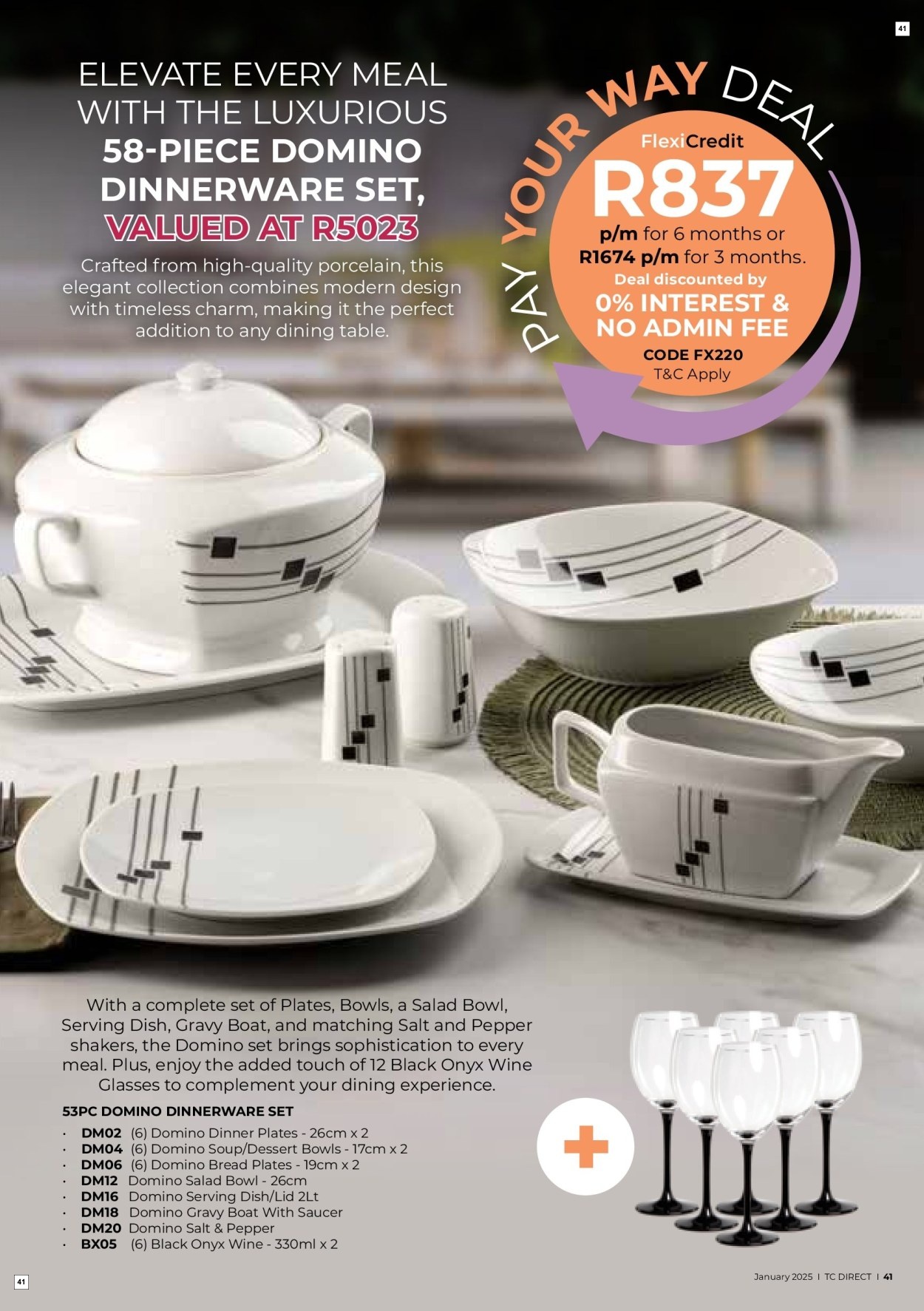Table Charm Direct Specials 01 Jan - 31 Jan - Page 41