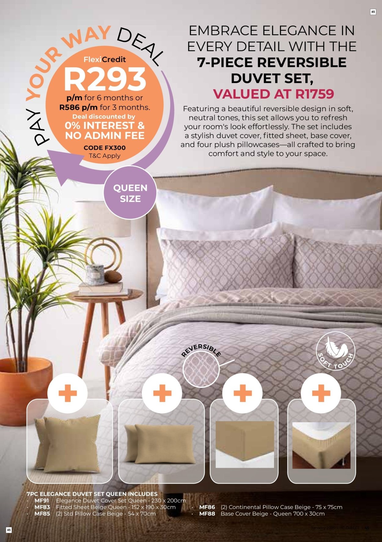 Table Charm Direct Specials 01 Jan - 31 Jan - Page 45