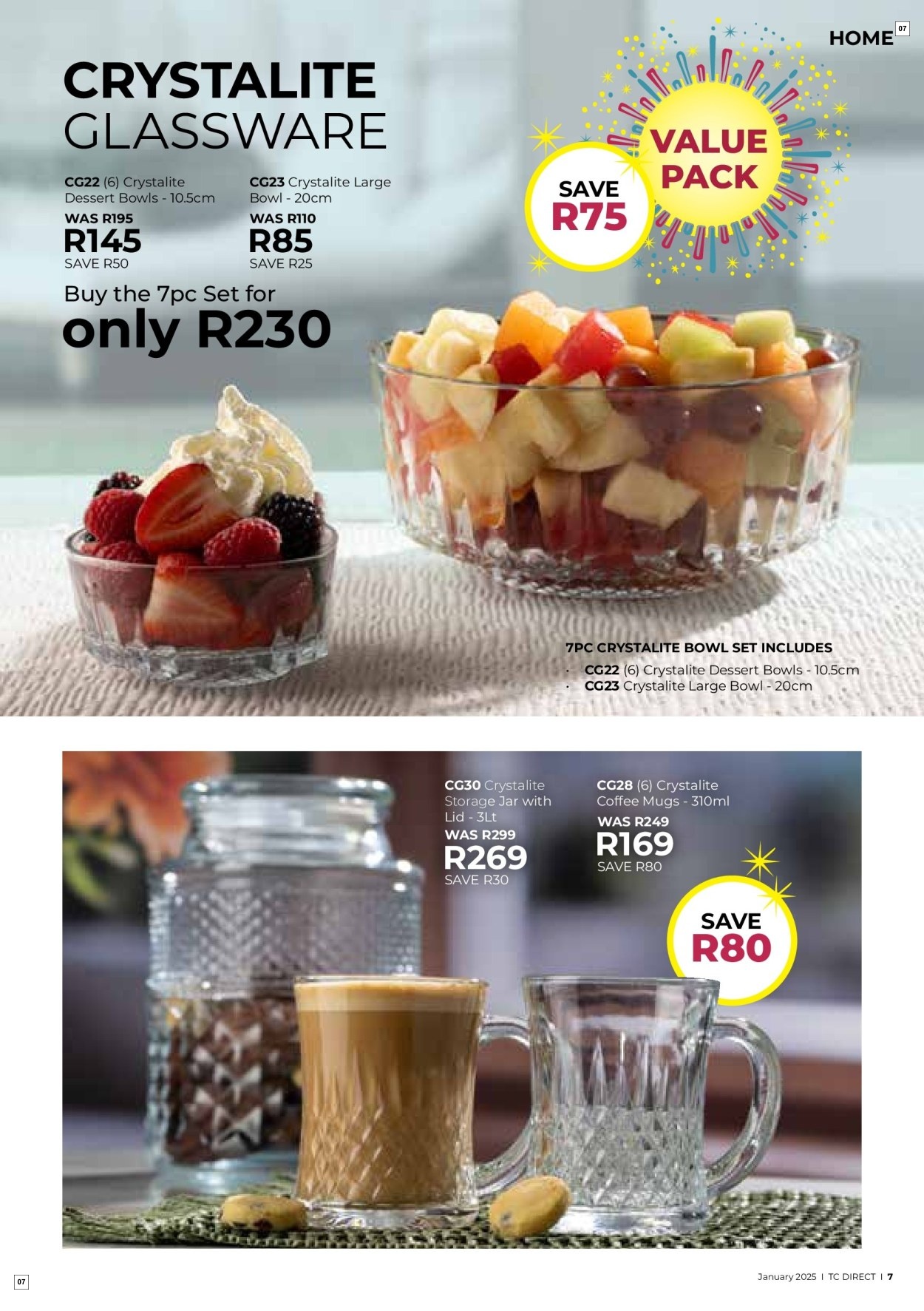 Table Charm Direct Specials 01 Jan - 31 Jan - Page 7