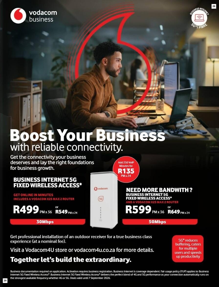 Vodacom Specials 07 Aug - 07 Sept - Page 29