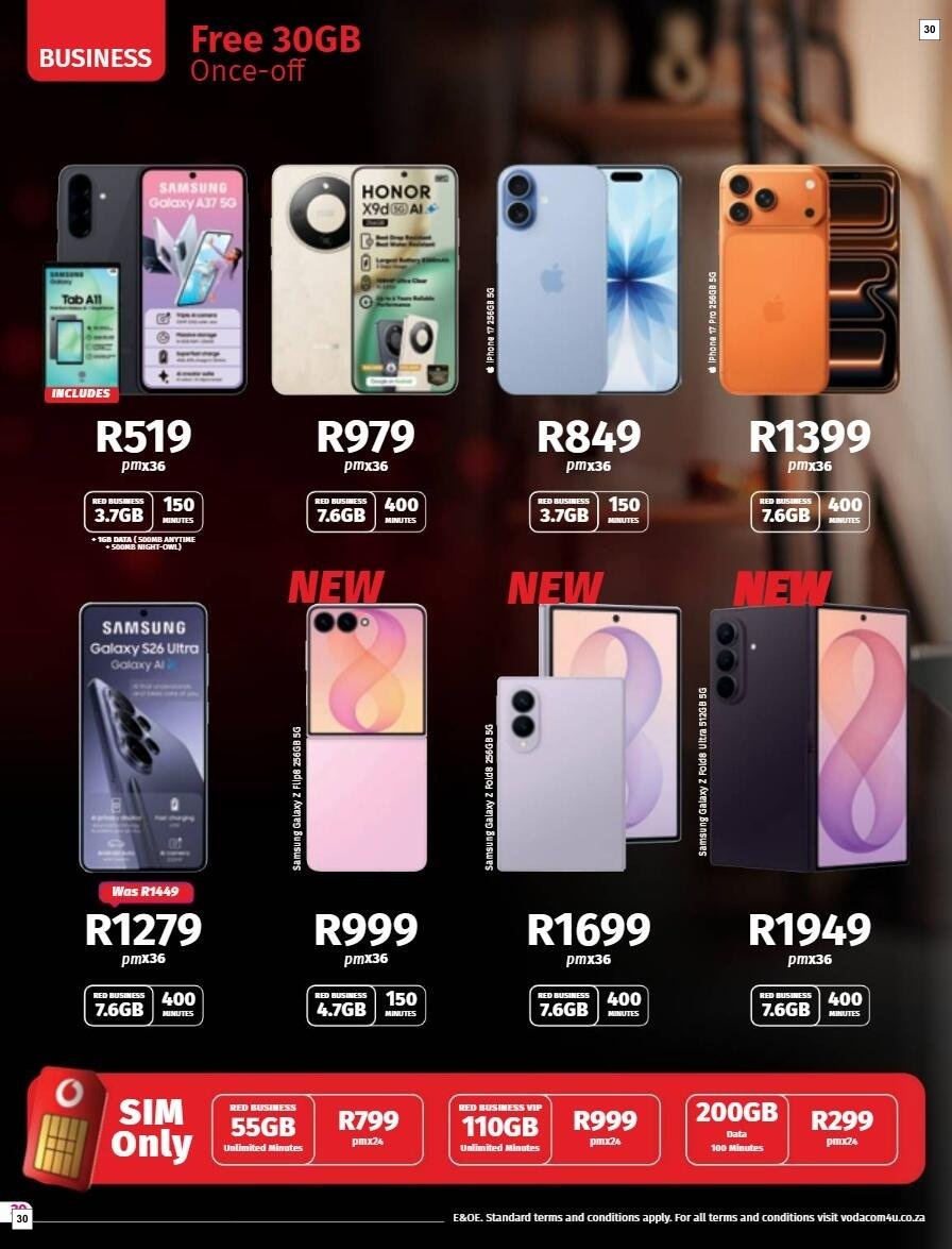 Vodacom Specials 07 Aug - 07 Sept - Page 30