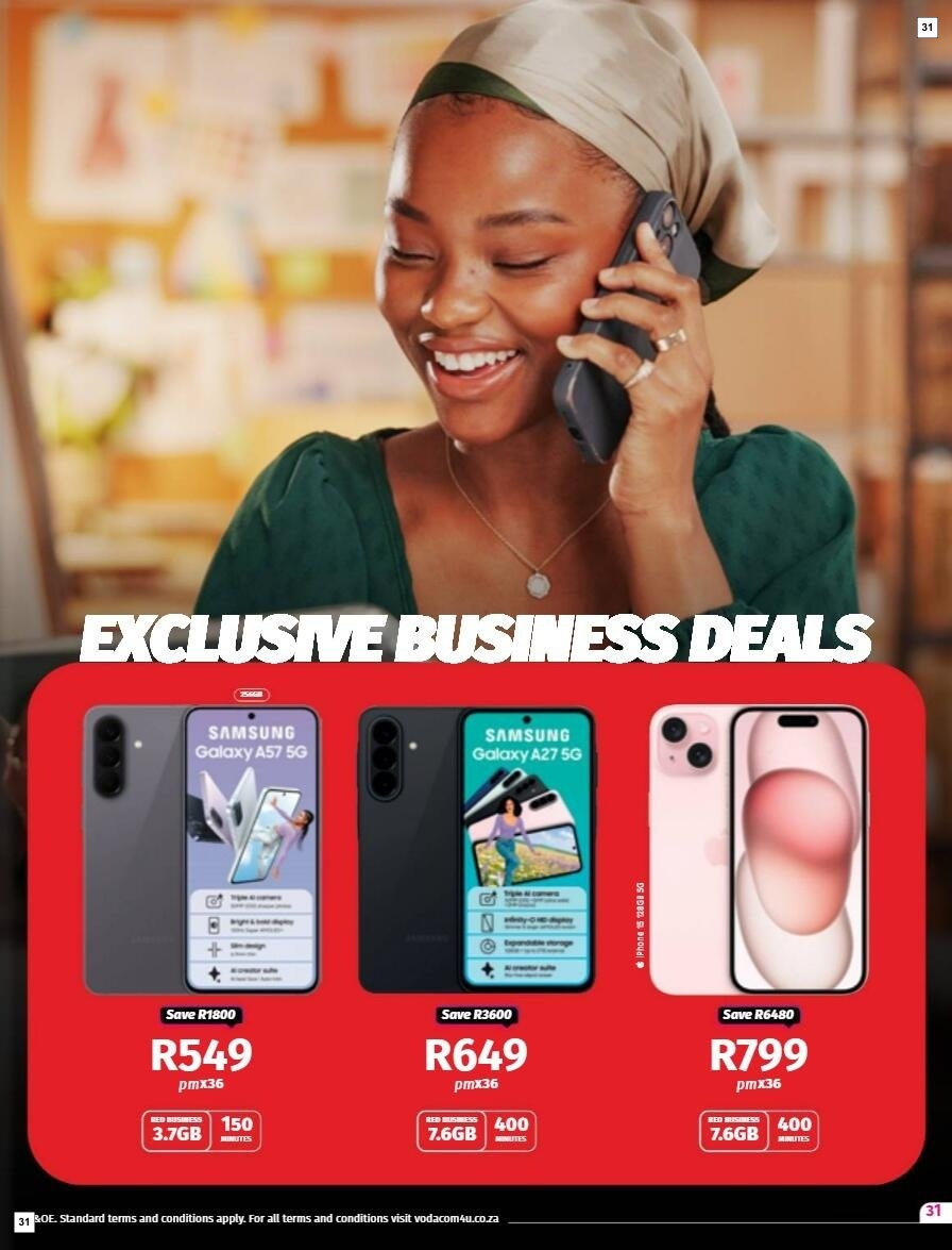 Vodacom Specials 07 Aug - 07 Sept - Page 31