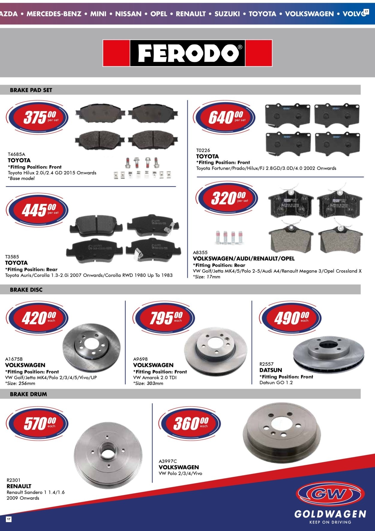 Goldwagen Specials 01 Dec - 31 Jan - Page 17