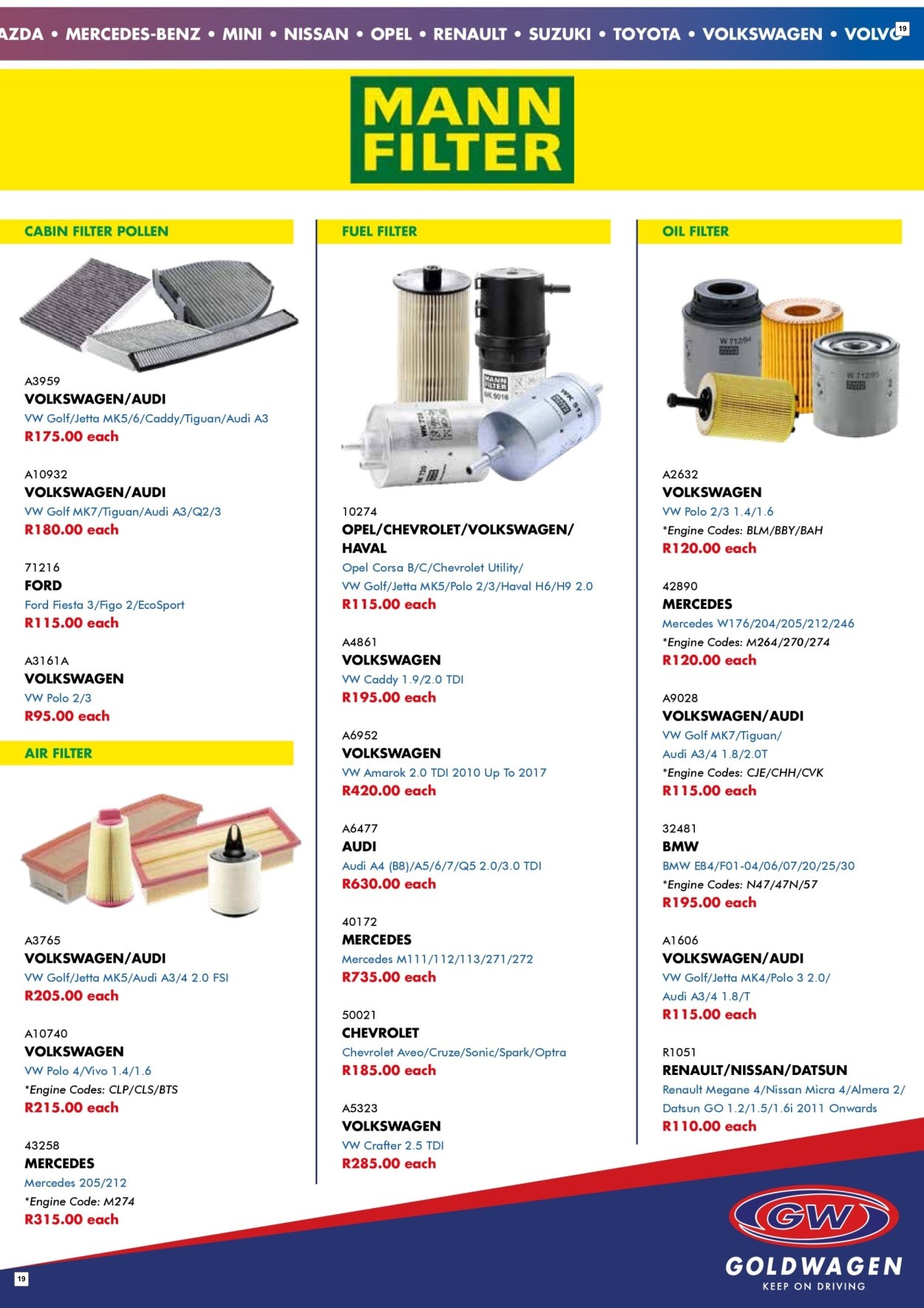 Goldwagen Specials 01 Dec - 31 Jan - Page 19