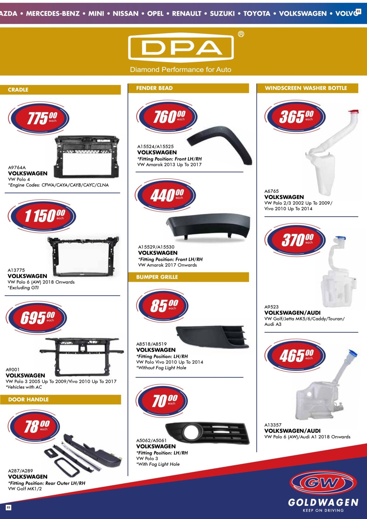 Goldwagen Specials 01 Dec - 31 Jan - Page 3