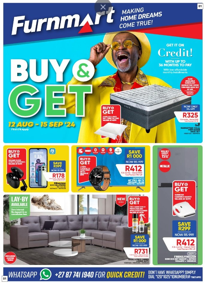 Furnmart Specials 12 Aug - 15 Sept