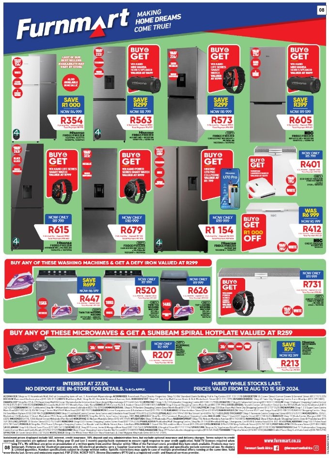 Furnmart Specials 12 Aug - 15 Sept - Page 8