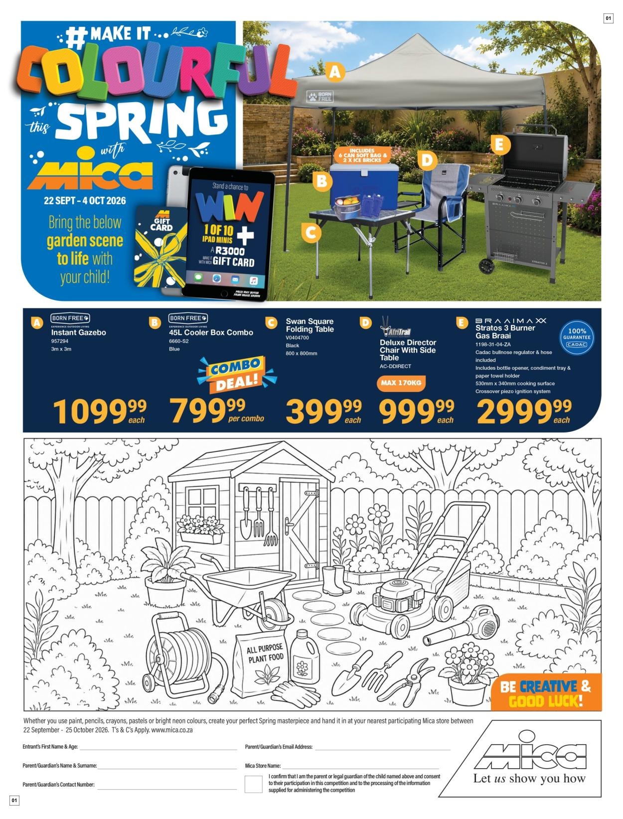 Mica Specials 22 Sept - 04 Oct