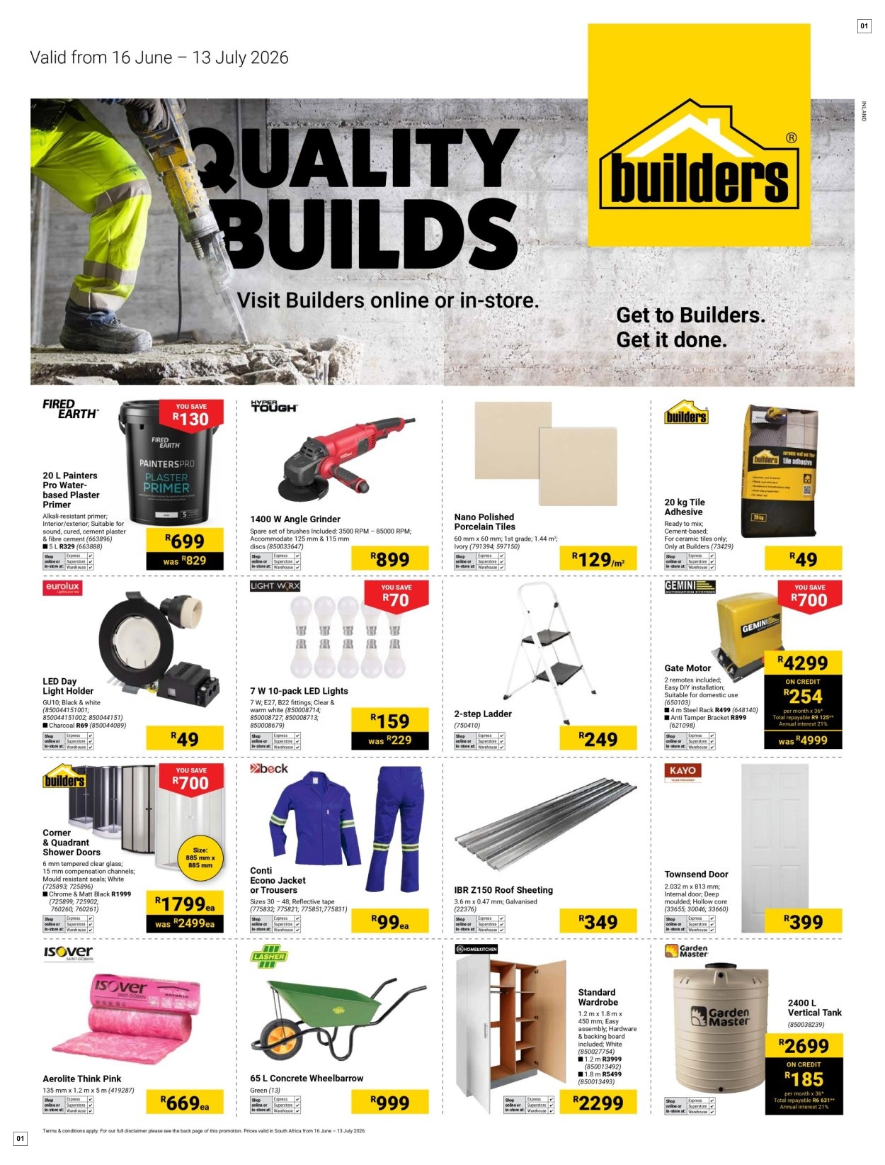 Builders Build With Us