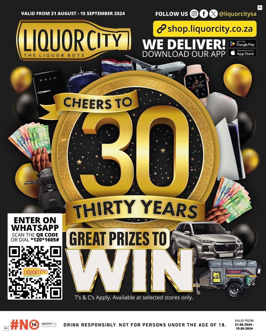 Liquor City Specials 21 Aug - 15 Sept