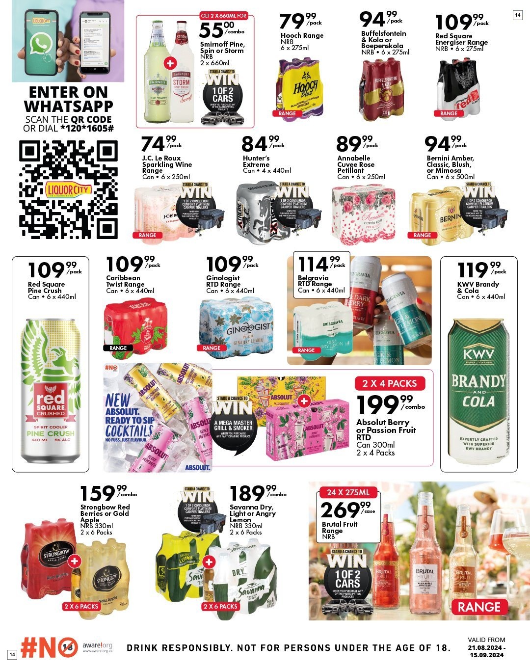 Liquor City Specials 21 Aug - 15 Sept - Page 14
