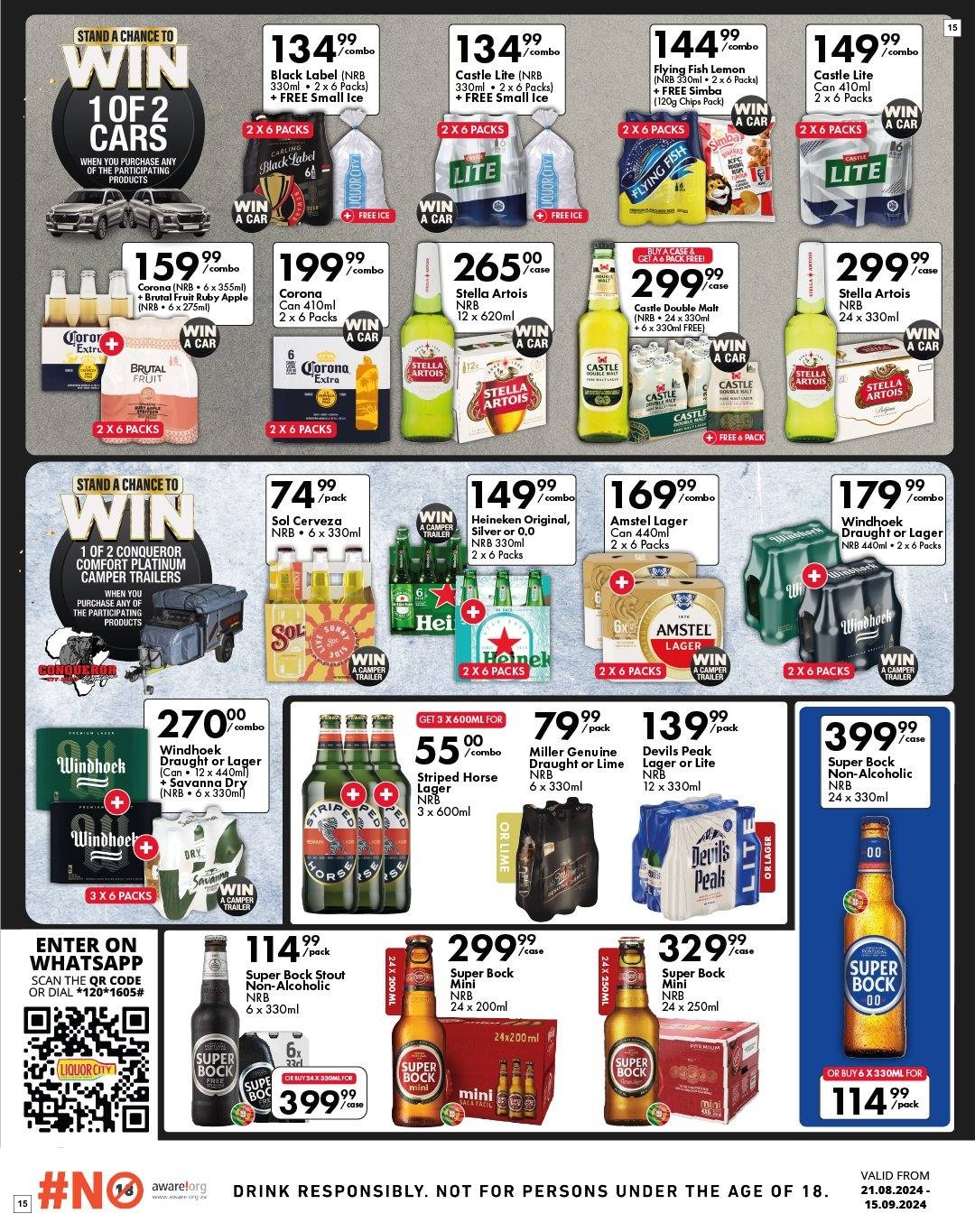 Liquor City Specials 21 Aug - 15 Sept - Page 15