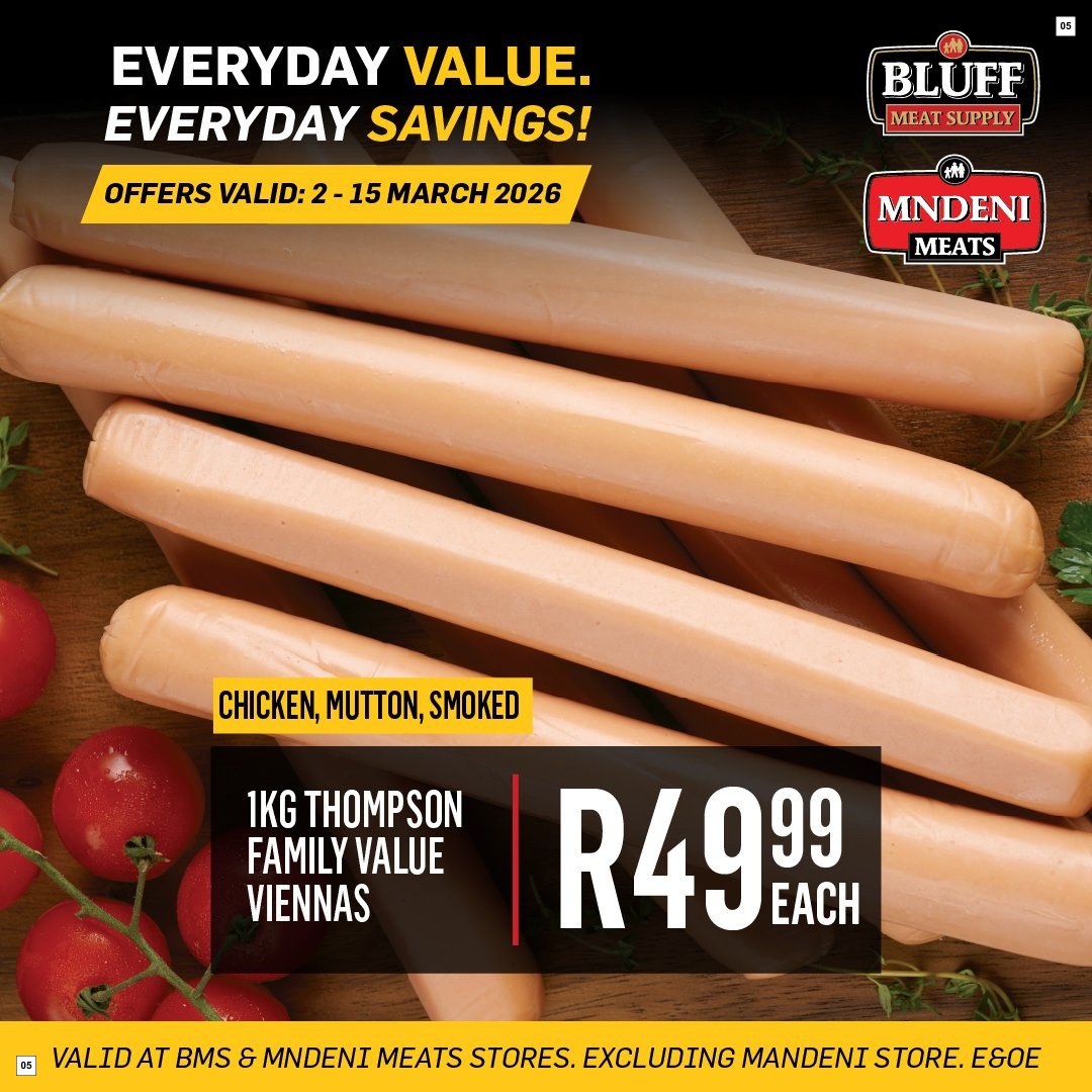 Bluff Meat Supply Specials 02 Mar - 15 Mar - Page 5