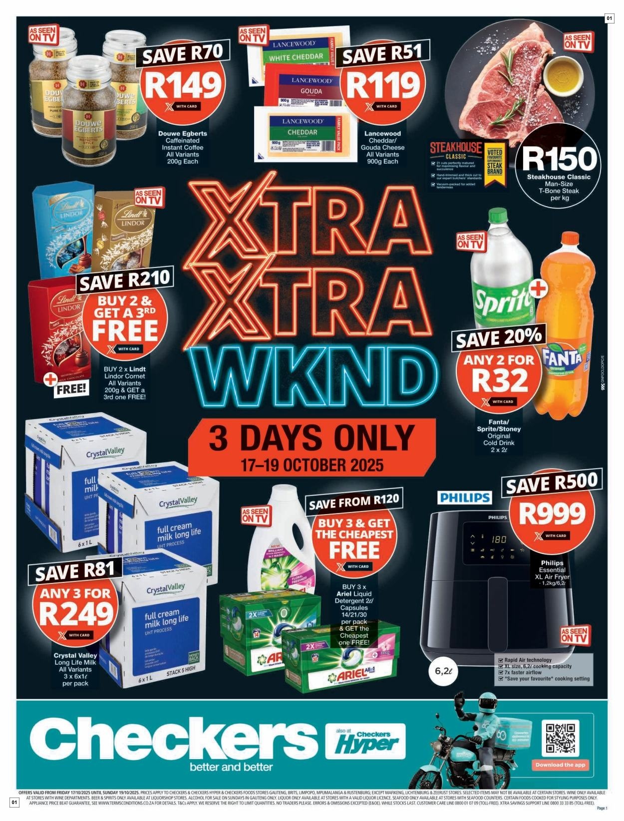Checkers Specials 17 Oct - 19 Oct