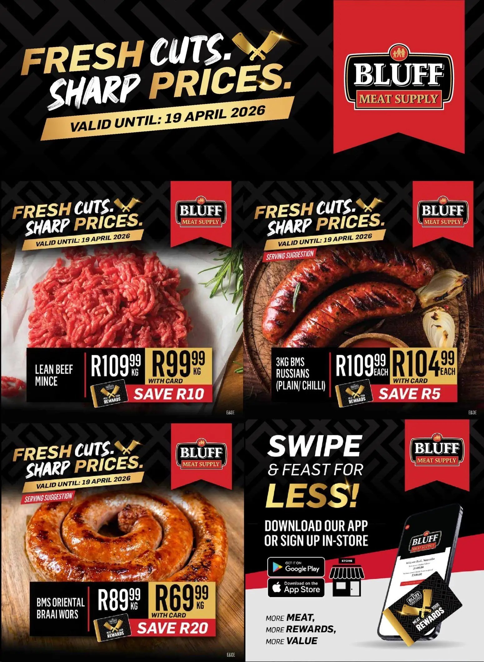 Bluff Meat Supply Fresh Cuts Sharp Prices