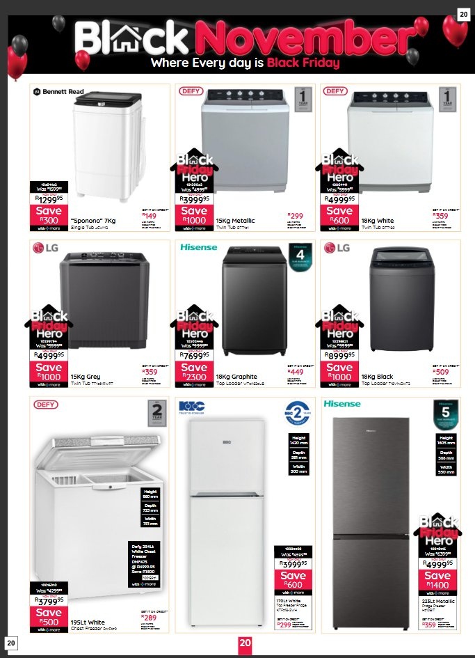 Bradlows Specials 10 Nov - 30 Nov - Page 20