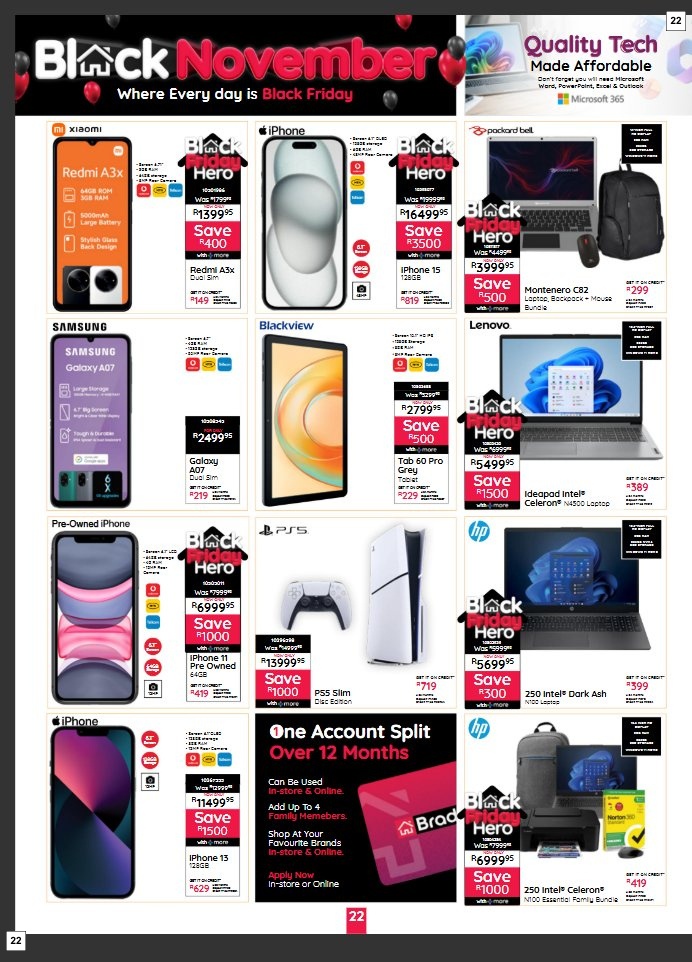 Bradlows Specials 10 Nov - 30 Nov - Page 22