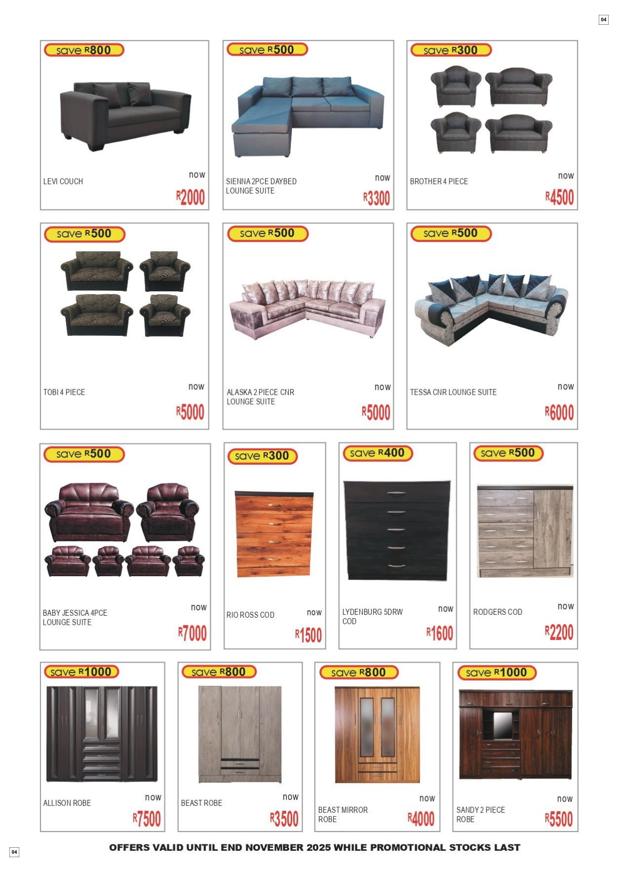 Furn 4 U Specials 01 Nov - 30 Nov - Page 4