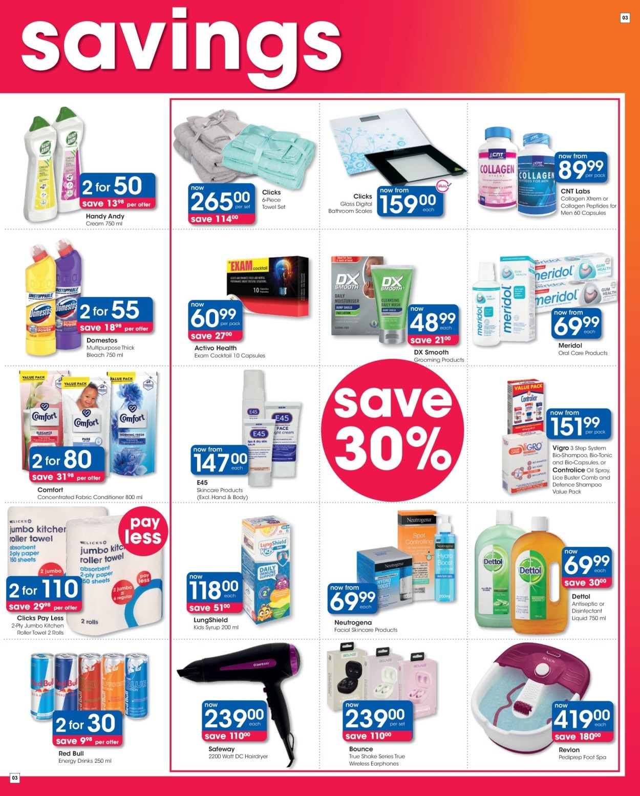Clicks Specials 17 Oct - 30 Oct - Page 3