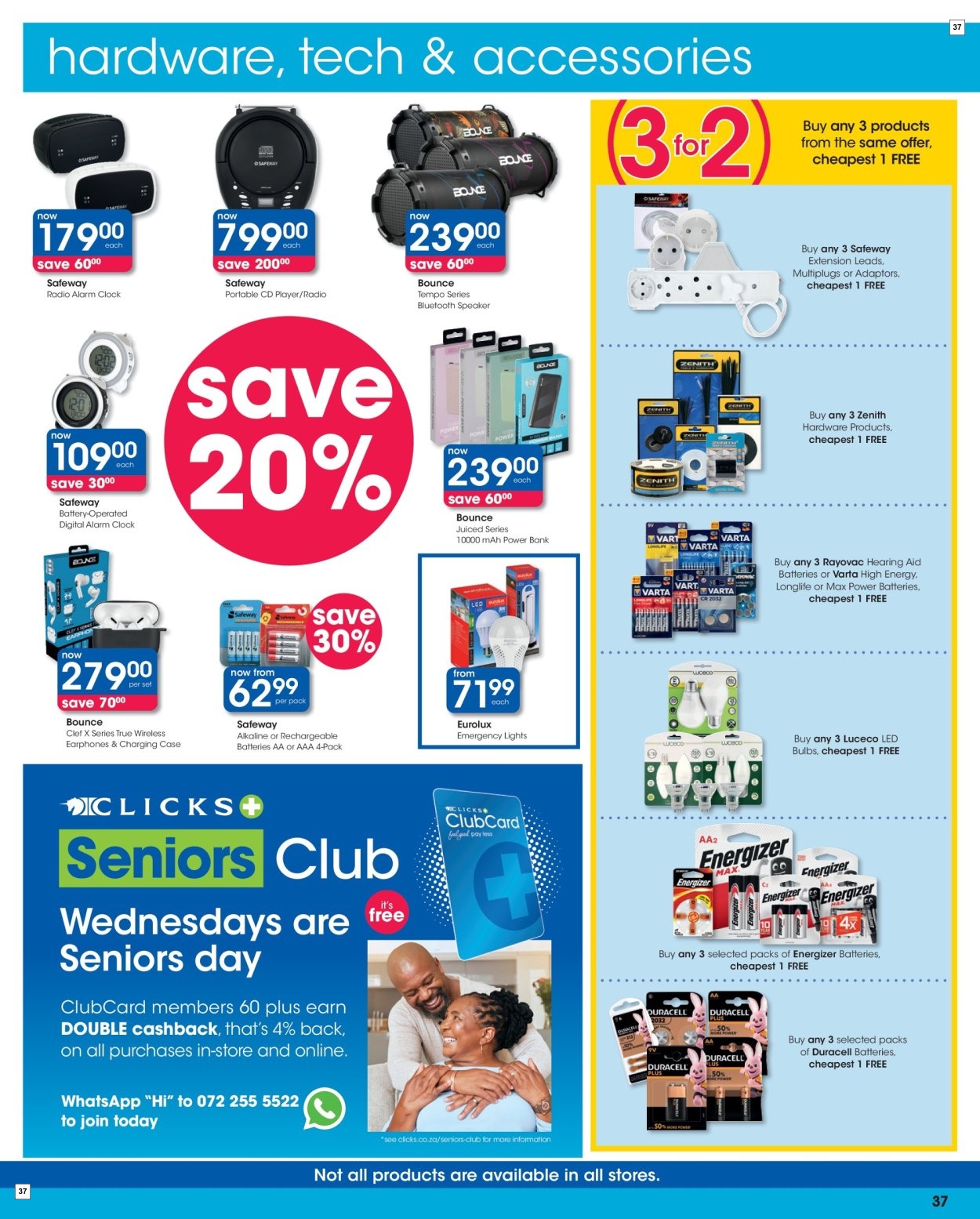 Clicks Specials 17 Oct - 30 Oct - Page 37
