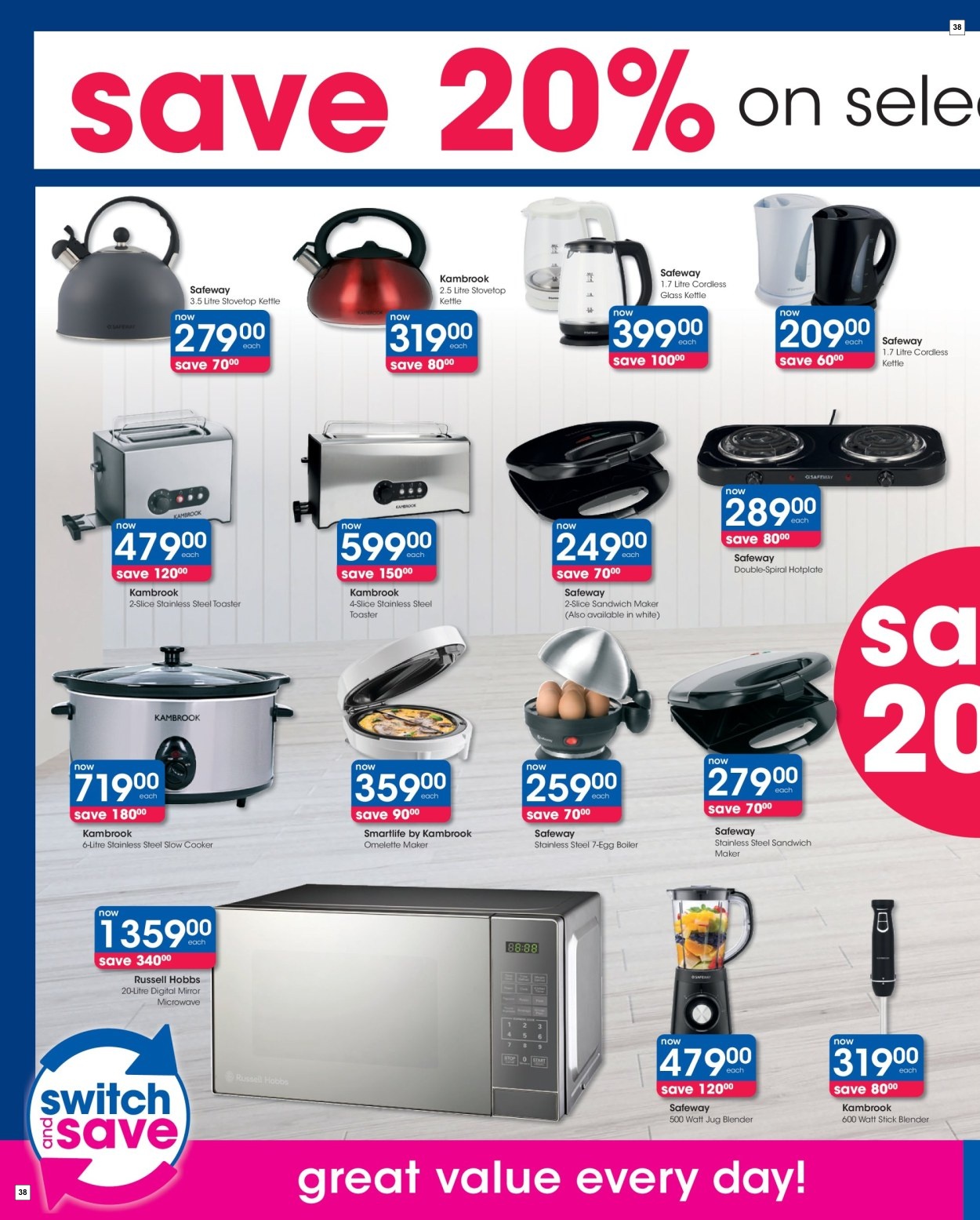 Clicks Specials 17 Oct - 30 Oct - Page 38
