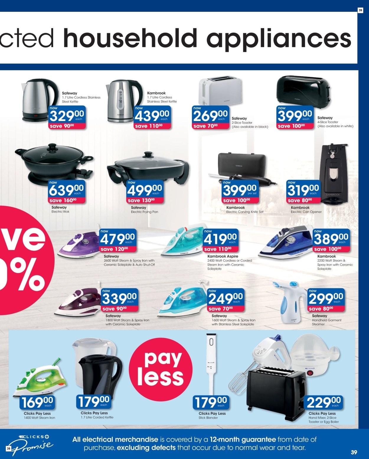 Clicks Specials 17 Oct - 30 Oct - Page 39