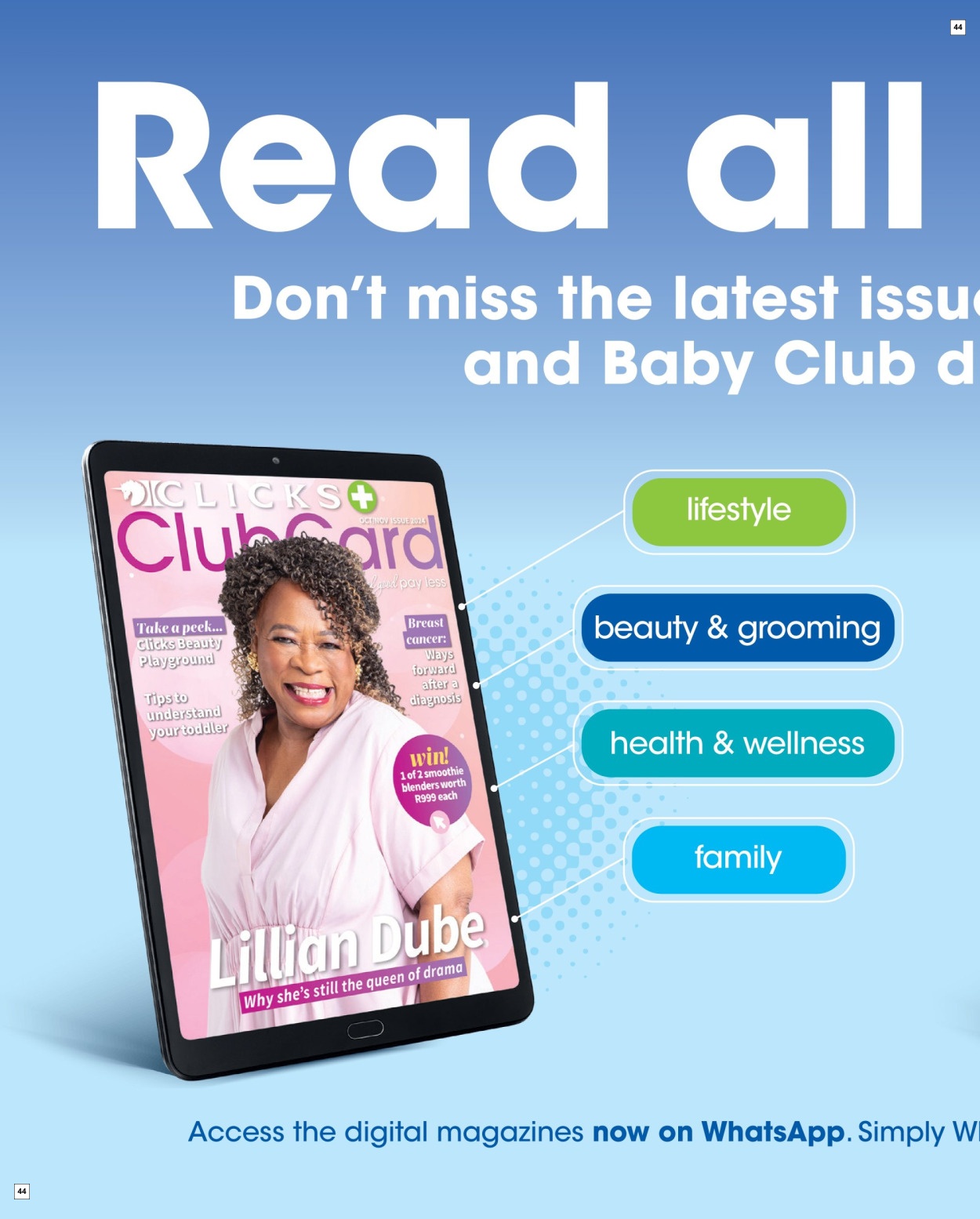 Clicks Specials 17 Oct - 30 Oct - Page 44