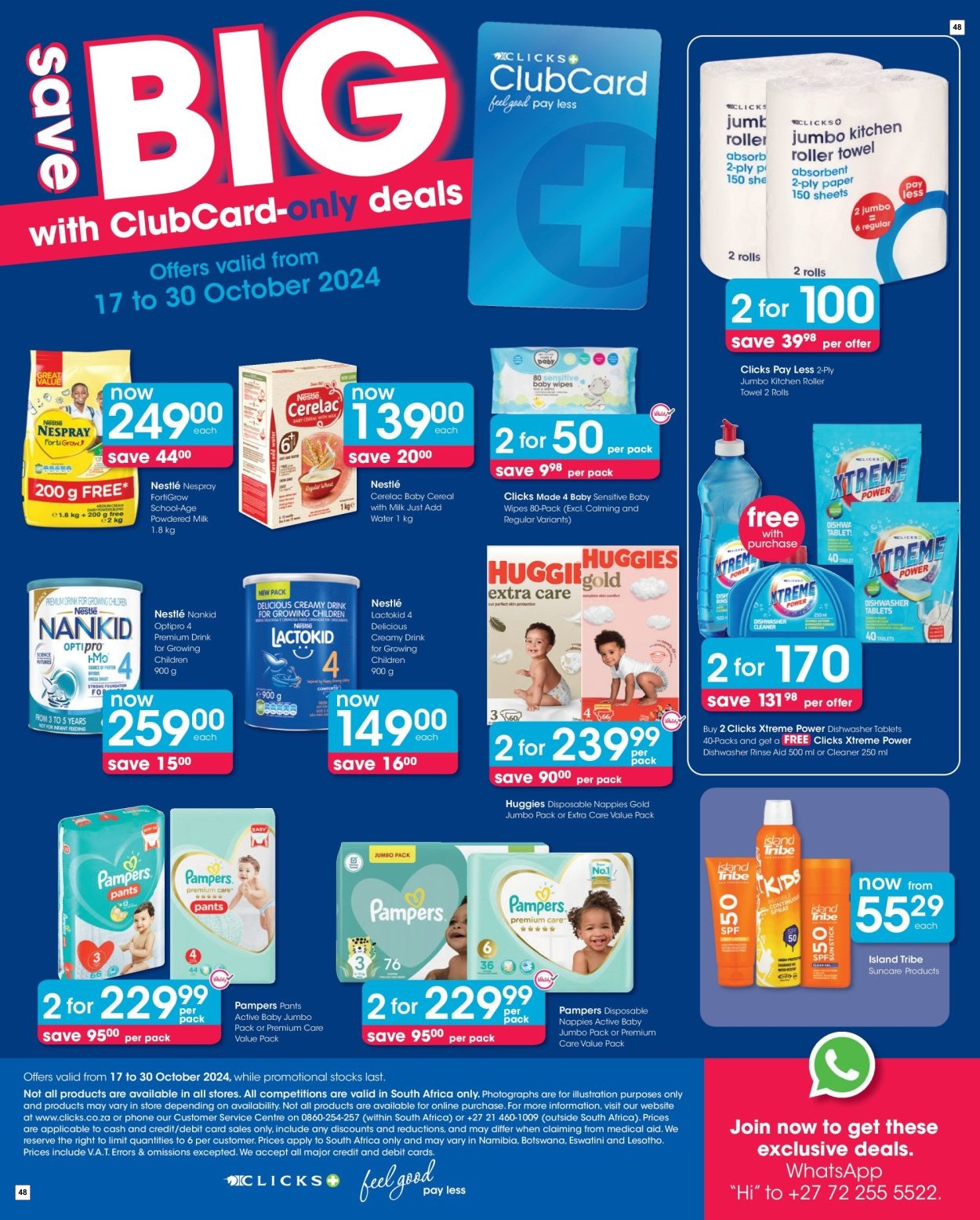 Clicks Specials 17 Oct - 30 Oct - Page 48