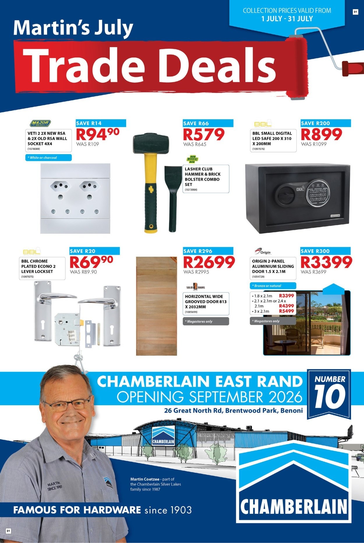 Chamberlain Latest Catalogue