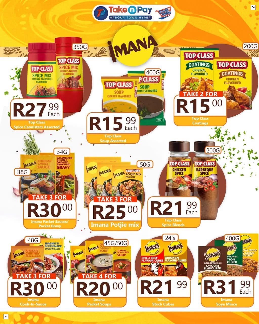 Take N Pay Specials 12 Oct - 18 Oct - Page 34
