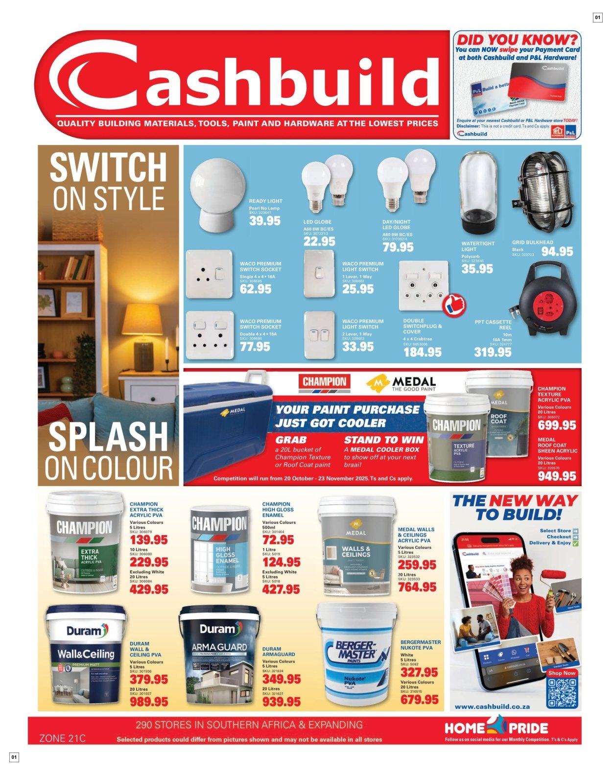 Cashbuild Specials 20 Oct - 23 Nov